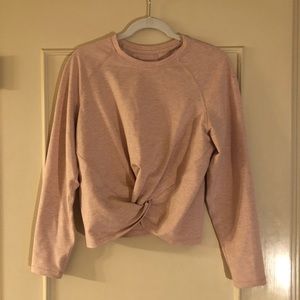 Lululemon Cropped Twist Sweatshirt